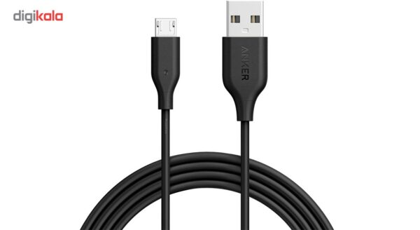 کابل تبدیل USB به microUSB انکر  مدل A8133 PowerLine طول 1.8 متر