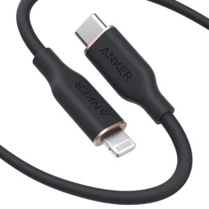 کابل تبدیل USB-C به لایتنینگ انکر مدل Power Line III Flow A8662 طول 0.9 متر